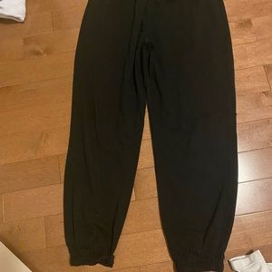 Black sweatpants